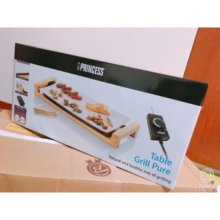 ディアプリンセス(Dear Princess)のprincess table grill pure 原価21600円(ホットプレート)