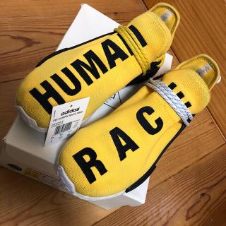 アディダス(adidas)のhuman race yellow(スニーカー)