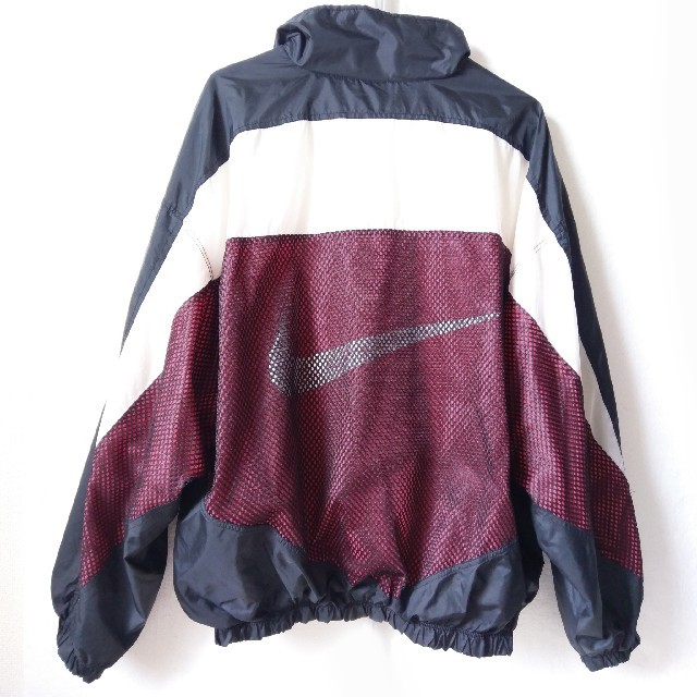 NIKE(ナイキ)のめ様専用 90s NIKE ナイキ ビッグロゴ スウォッシュ ナイロンジャケット メンズのジャケット/アウター(ナイロンジャケット)の商品写真