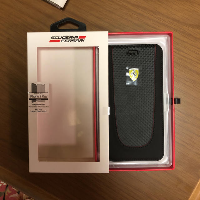 Ferrari(フェラーリ)のiPhone8plus手帳型ケース スマホ/家電/カメラのスマホアクセサリー(iPhoneケース)の商品写真