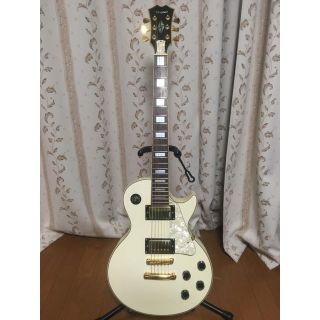 エピフォン(Epiphone)の【ちーちゃん様 専用】Mavis レスポールタイプ 白(エレキギター)