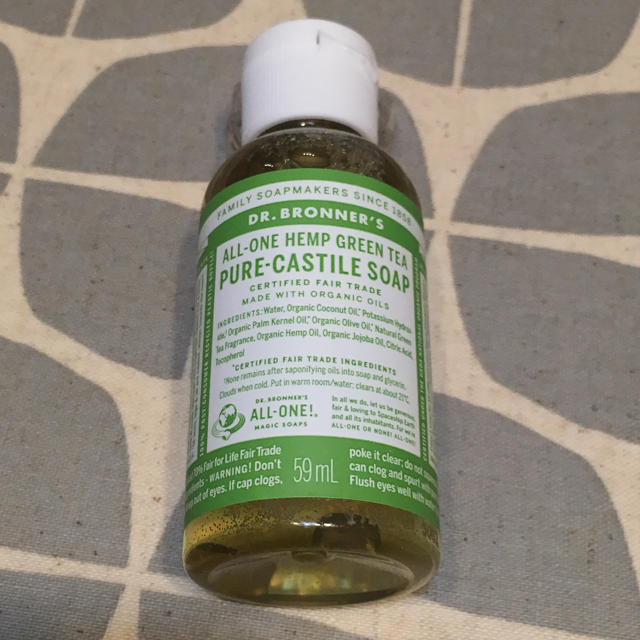 Dr.Bronner(ドクターブロナー)のドクターブロナー＊マジックソープ＊グリーンティ コスメ/美容のボディケア(ボディソープ/石鹸)の商品写真