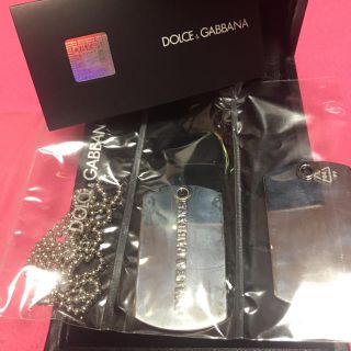 ドルチェアンドガッバーナ(DOLCE&GABBANA)のDOLCE &GABBANA  プレートネックレス ドルガバ(ネックレス)