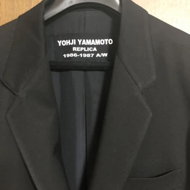 Yohji Yamamoto(ヨウジヤマモト)の1987aw ヨウジヤマモト レプリカ 水牛トグル コート メンズのジャケット/アウター(チェスターコート)の商品写真