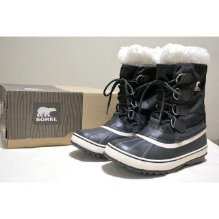 ソレル(SOREL)のSOREL　ソレル　ブーツ　レディース　黒(ブーツ)