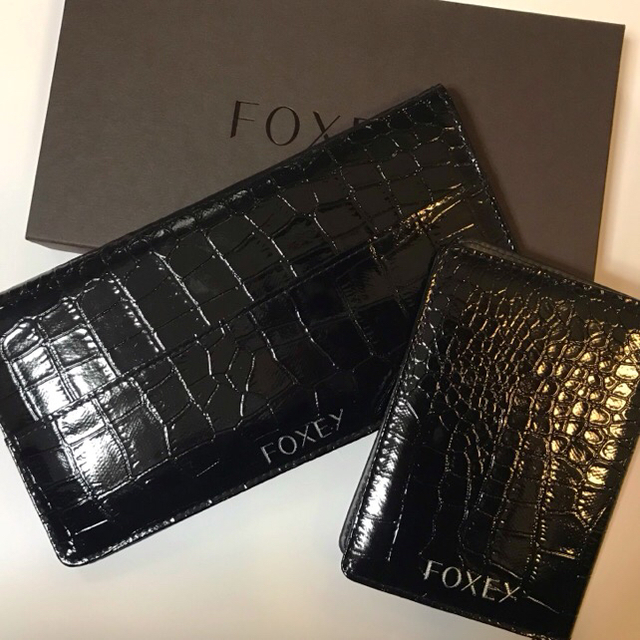 11000円 FOXEY ワンピース 新品☆未使用 フォクシー パスポートケース