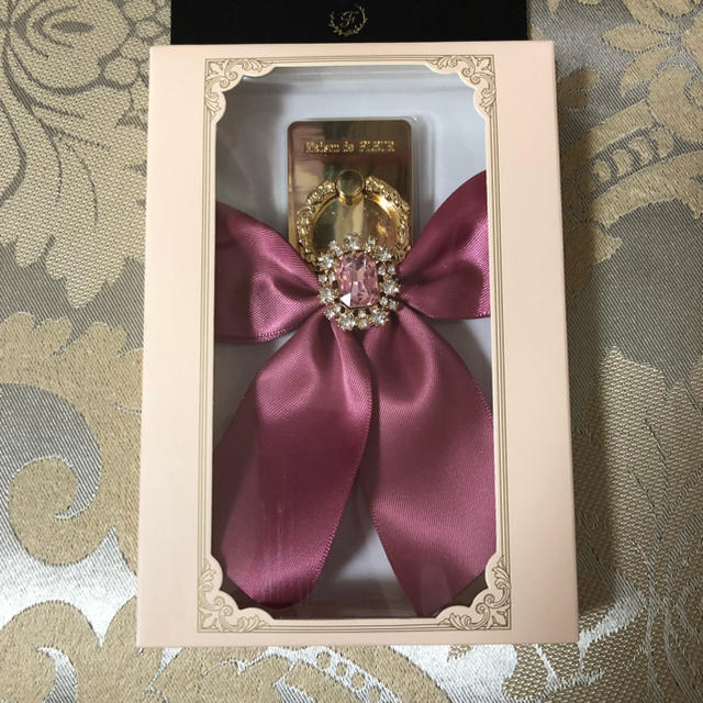 Maison de FLEUR(メゾンドフルール)のメゾンドフルール スマホリング プラム 新品 スマホ/家電/カメラのスマホアクセサリー(その他)の商品写真