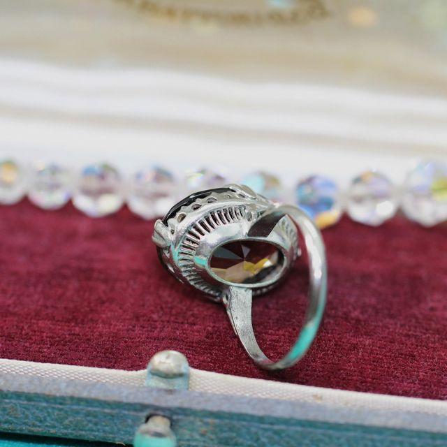 ご売約済み  ヴィンテージリング　指輪　レトロ　SILVER レディースのアクセサリー(リング(指輪))の商品写真