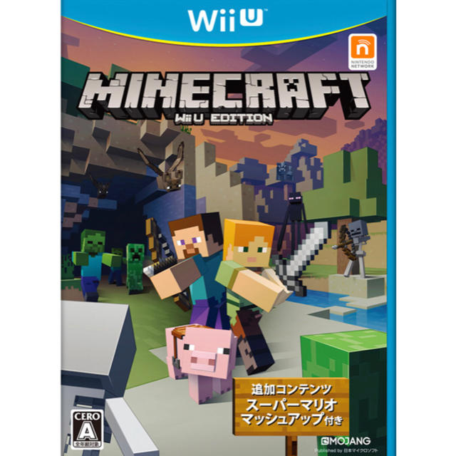 Wii U(ウィーユー)のマインクラフト Wii U   エンタメ/ホビーのゲームソフト/ゲーム機本体(家庭用ゲームソフト)の商品写真