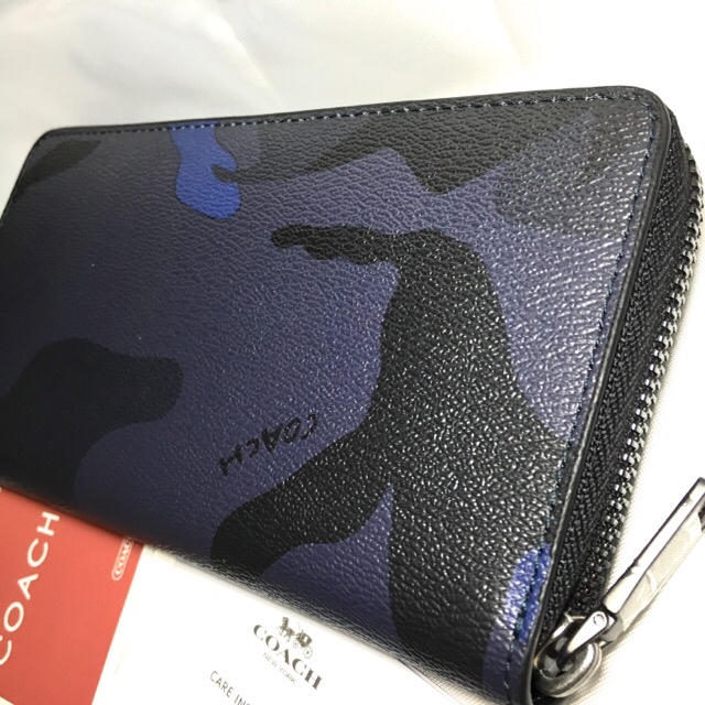 COACH(コーチ)の最短即日発送！新品コーチ長財布 ラウンドファスナー 贈り物には無料ラッピング メンズのファッション小物(長財布)の商品写真