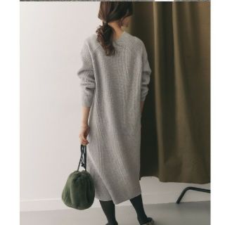 アーバンリサーチドアーズ(URBAN RESEARCH DOORS)の新品タグつき 「HAMILTON WOOL」アーバンリサーチドアーズ(ロングワンピース/マキシワンピース)