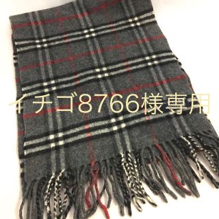 バーバリー(BURBERRY)のBurberry LONDON バーバリー マフラー チェック カシミア 定番(マフラー)