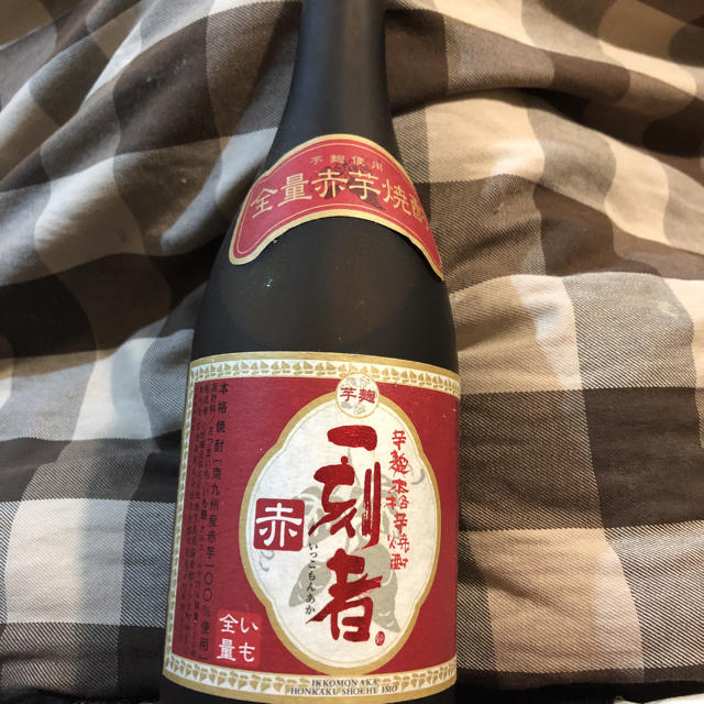 一刻者 赤 食品/飲料/酒の酒(焼酎)の商品写真