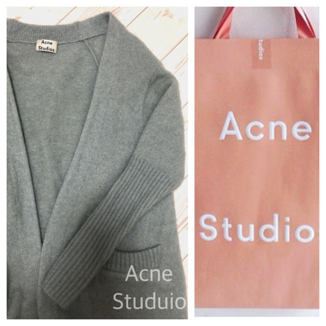 ACNE(アクネ)の美品☆Acne Studios☆RonHerman☆完売モヘアロングカーディガン レディースのトップス(カーディガン)の商品写真