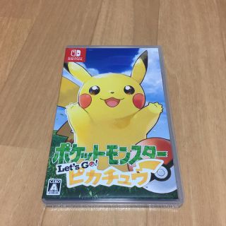 ニンテンドースイッチ(Nintendo Switch)のみのちゃん★！さま専用Let’s GO ピカチュウ switch(携帯用ゲームソフト)