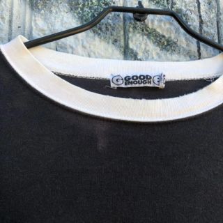 GOODENOUGH - GOOD ENOUGH リンガー長袖Tシャツ 古着 ロンT