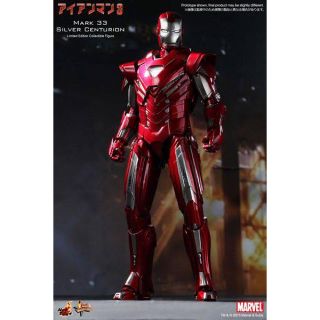 マーベル(MARVEL)のホットトイズ アイアンマンマーク３３ シルバーセンチュリオン(アメコミ)