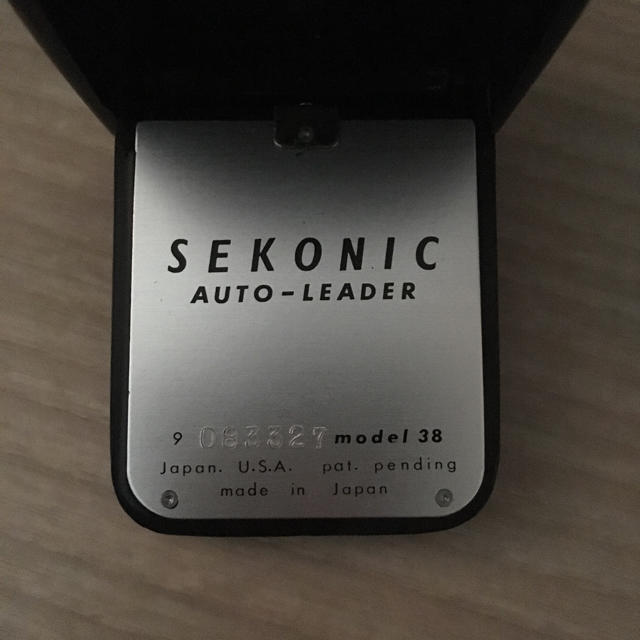 SEKONIC 露出計 AUTO-LEADER model 38 スマホ/家電/カメラのカメラ(露出計)の商品写真