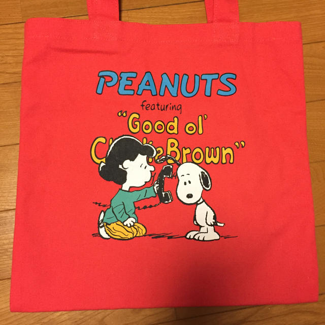 PEANUTS(ピーナッツ)のスヌーピー  トートバック 新品 レディースのバッグ(トートバッグ)の商品写真