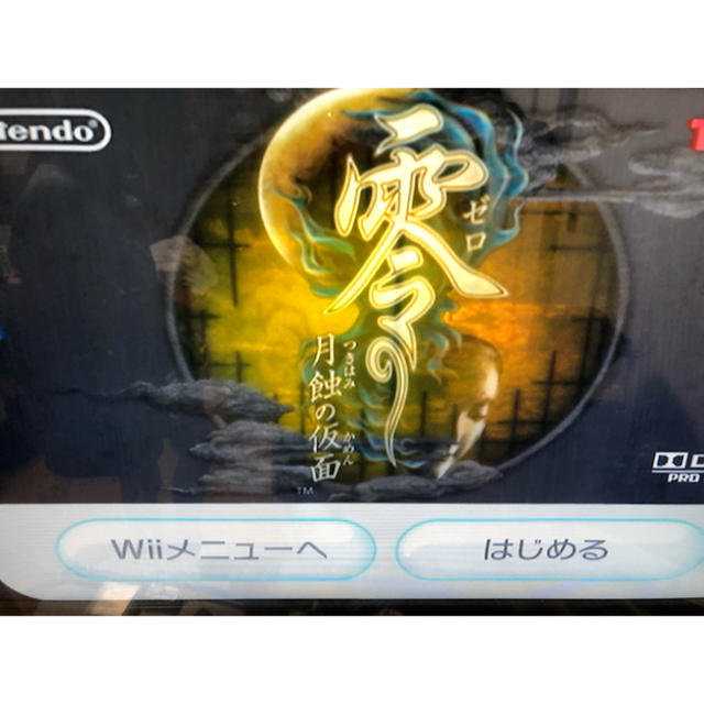 Wii(ウィー)のwii 零の月蝕の仮面  エンタメ/ホビーのゲームソフト/ゲーム機本体(家庭用ゲームソフト)の商品写真