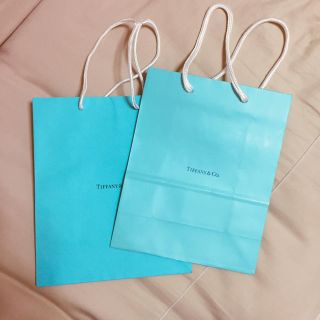 ティファニー(Tiffany & Co.)のティファニー ショッパー 2枚セット(ショップ袋)