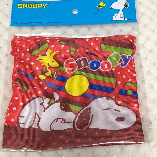 SNOOPY(スヌーピー)のスヌーピー 巾着袋 小 その他のその他(その他)の商品写真