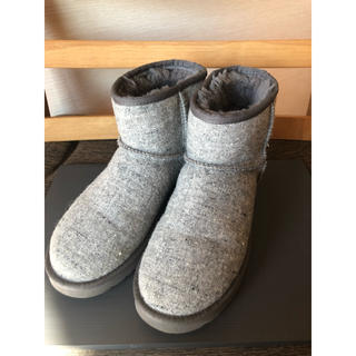 アグ(UGG)のUGG ムートンブーツUGG アグ メンズ ショートブーツ グレー(ブーツ)