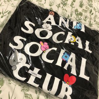 アンチ(ANTI)のassc x bt21 パーカー アンチ x バンタン(パーカー)