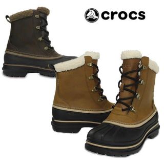 クロックス(crocs)のクロックス crocs ブーツ 正規品 防水 メンズ 防寒 軽量(ブーツ)