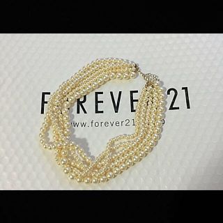 フォーエバートゥエンティーワン(FOREVER 21)のforever21 パールネックレス(ネックレス)