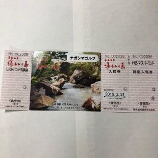 より様☆専用  長島温泉 湯あみの島♡入場券(その他)