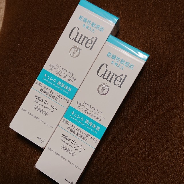 Curel(キュレル)の▼新品未開封▼ キュレル 化粧水 Ⅱしっとり／２本セット コスメ/美容のスキンケア/基礎化粧品(化粧水/ローション)の商品写真