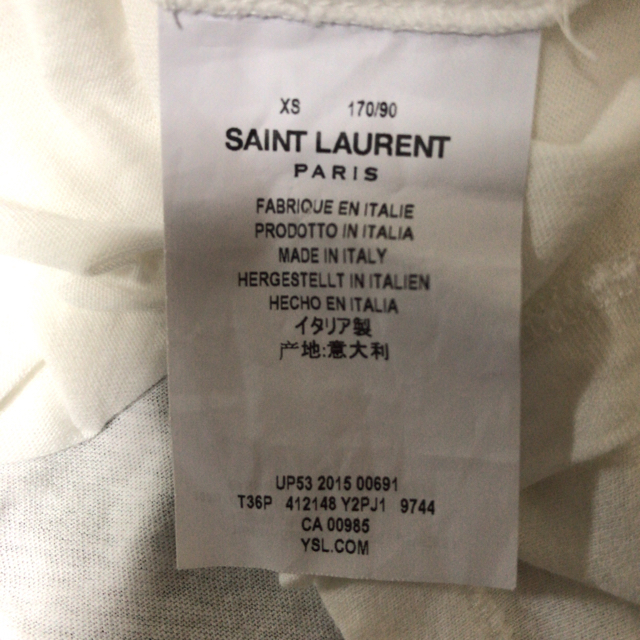 Saint Laurent(サンローラン)のSAINT LAURENT PARIS Tシャツ メンズのトップス(Tシャツ/カットソー(半袖/袖なし))の商品写真