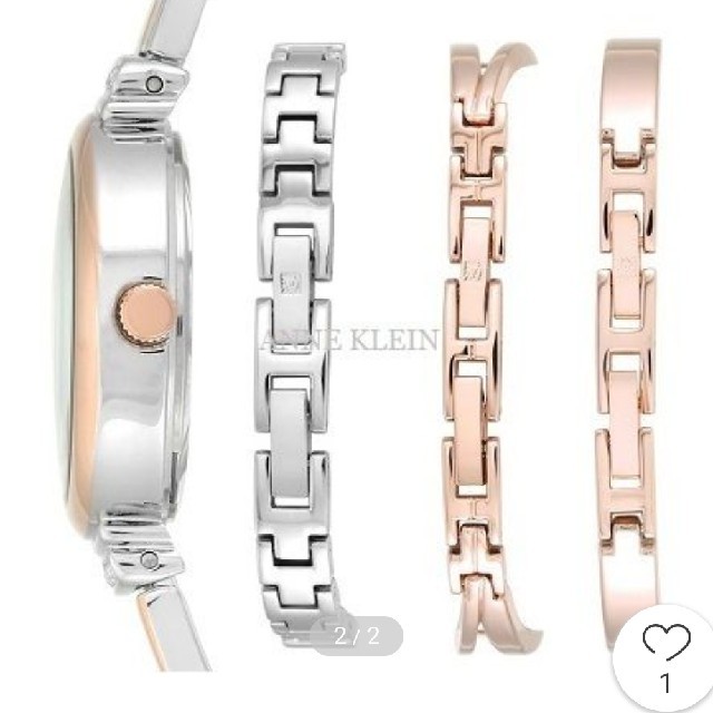 ANNE KLEIN(アンクライン)のAnne Klein 腕時計　simasima様専用出品 レディースのファッション小物(腕時計)の商品写真