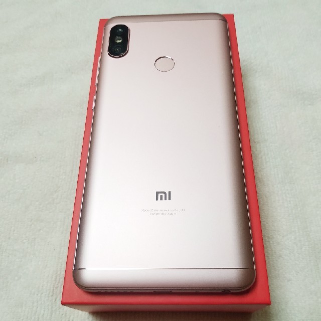 ANDROID(アンドロイド)のシャオミ redmi note 5 グローバルROM RAM3G シムフリー スマホ/家電/カメラのスマートフォン/携帯電話(スマートフォン本体)の商品写真