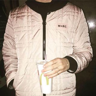 オフホワイト(OFF-WHITE)のマルシェノア リバーシブルボンバージャケット(ブルゾン)