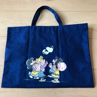 familiar - ファミリア スヌーピー バッグ レッスンバッグ 美品