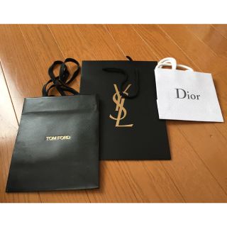 イヴサンローランボーテ(Yves Saint Laurent Beaute)のイブサンローラン トム・フォード Dior ショッパー(ショップ袋)