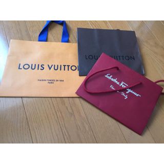 ルイヴィトン(LOUIS VUITTON)のルイヴィトン フェラガモ ショッパー(ショップ袋)