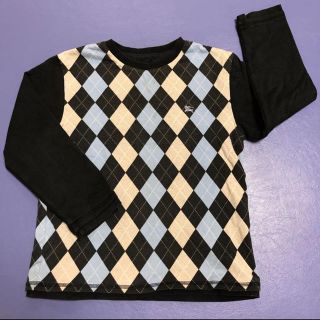 バーバリー(BURBERRY)の★希少日本製BUBRBERRY子供用 リバーシブルTシャツ  長袖サイズ130A(Tシャツ/カットソー)