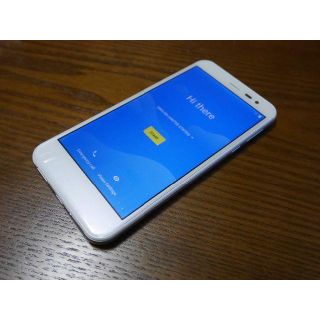  ANDROID　ONE　507SH　ホワイト　Simロック解除済(スマートフォン本体)