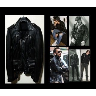 バルマン(BALMAIN)のBALMAIN  2010 Leather perfecto レザーパーフェクト(ライダースジャケット)