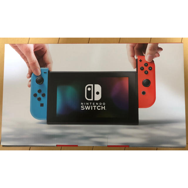 【新品未開封】Nintendo Switch 本体 ネオンブルー／ネオンレッド