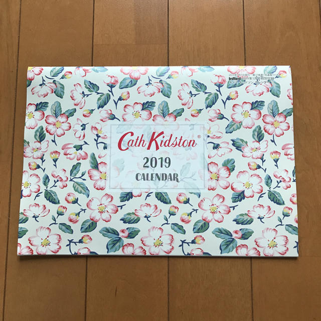 Cath Kidston(キャスキッドソン)のInRed  1月号 付録 キャスキッドソン  カレンダー   インテリア/住まい/日用品の文房具(カレンダー/スケジュール)の商品写真