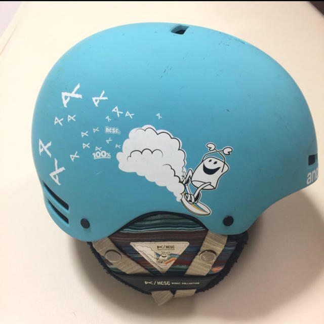 【sk5558様専用】anon スノーボードヘルメット キッズL-XL スポーツ/アウトドアのスノーボード(アクセサリー)の商品写真