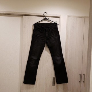 ユニクロ(UNIQLO)のUNIQLO ﾕﾆｸﾛ BLACK jeans(デニム/ジーンズ)