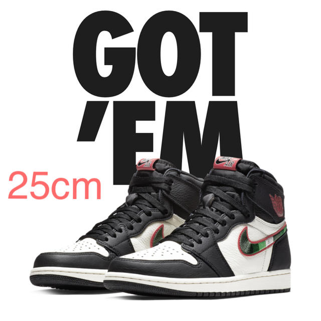 新品 未使用 25cm Nike Jordan1 A STAR IS BORN