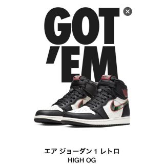 ナイキ(NIKE)のAir Jordan 1 retro high og (スニーカー)