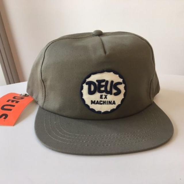Deus ex Machina(デウスエクスマキナ)のDeus ex machina Cap キャップ 新作 Olive メンズの帽子(キャップ)の商品写真