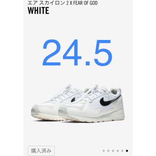 フィアオブゴッド(FEAR OF GOD)のNIKE X FEAR OF GOD AIR SKYLON II 24.5センチ(スニーカー)